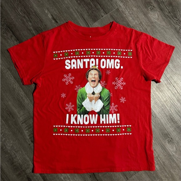 Men’s Elf Funny Christmas shirt - Picture 1 of 2